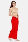 Zivame All Day Seamless Mermaid Saree Shapewear - Tango Red — thumbnail 4